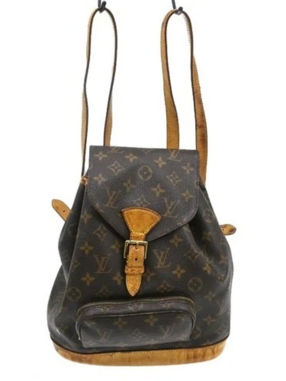 Best06 LOUIS VUITTON MONTSOURIS MM BACKPACK BAG MONOGRAM M51136 SP1917 BQ01428